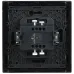 FORTE&PIANO Выключатель 1-клавишный самовозвратный 10А FP510 сталь IEK
