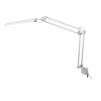 Светильник настольный TLD-524 White/8W /LED/500Lm/4500K/Dimmer на струбцине