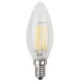Лампочка светодиодная ЭРА F-LED B35-7W-840-E14 Е14 / Е14 7Вт филамент свеча нейтральный белый свет