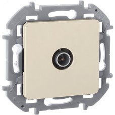 Розетка TV тип звезда слоновая кость INSPIRIA