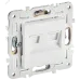 SKANDY Розетка компьютерная двойная RJ45 кат.6 SK-K04W арктический белый IEK