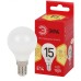 Лампа светодиодная ЭРА RED LINE LED P45-15W-827-E14 R 15Вт шар теплый белый свет E14