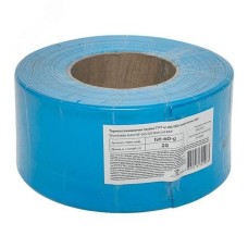 Термоусаживаемая трубка ТУТ нг 60/30 синяя рулон PROxima