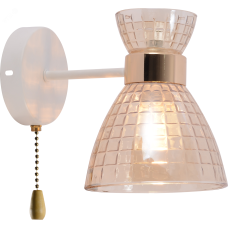 Светильник настенный (бра) с выключателем Frances 9182-401 1 х Е27 60 Вт модерн