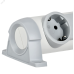 COMFORT Удлинитель У04К 4 места 2P+PE 3м 3х1,5мм2 16А белый IEK