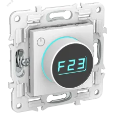 SKANDY Термостат электронный с индикацией SK-T01W арктический белый IEK