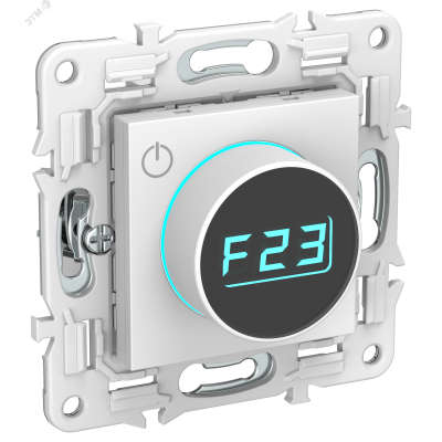 SKANDY Термостат электронный с индикацией SK-T01W арктический белый IEK