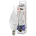 Лампочка светодиодная ЭРА STD LED BXS-11W-860-E14 E14 / Е14 11Вт свеча на ветру холодный дневной свет