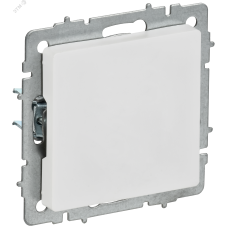 BRITE Заглушка с суппортом МЗ10-БрАБ арктический белый IEK