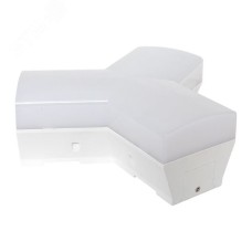 Коннектор фигурный для светодиодных линейных светильников ДБО-Y белый 10 Вт 6500К IP20 LUMA