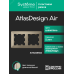 ATLASDESIGN AIR 2-постовая РАМКА, ШАМПАНЬ/дымчатый белый