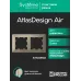 ATLASDESIGN AIR 2-постовая РАМКА, ШАМПАНЬ/дымчатый белый