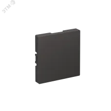 ATLASDESIGN ЗАГЛУШКА без суппорта для многопостовых рамок, БАЗАЛЬТ