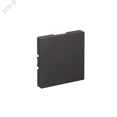 ATLASDESIGN ЗАГЛУШКА без суппорта для многопостовых рамок, БАЗАЛЬТ