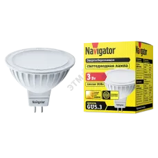 Лампа Navigator 94 255 NLL-MR16-3-230-3K-GU5.3