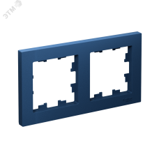 ATLASDESIGN рамка двухпостовая, универсальная, АКВАМАРИН