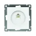 Розетка компьютерная одноместная UNIVersal серия Афина, с/у, 1А, RJ45, белая (еврослот), механизм
