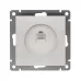 Розетка компьютерная одноместная UNIVersal серия Афина, с/у, 1А, RJ45, жемчуг (еврослот), механизм Розетка компьютерная одноместная UNIVersal серия Афина, с/у, 1А, RJ45, жемчуг (еврослот), механизм