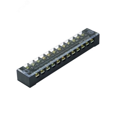 ТВ-1512, 15А, 12 клеммных пар, IP30, блок зажимов
