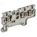 ARMAFIX Клемма пружинная CX4-3 4мм2 трехконтактная серая IEK