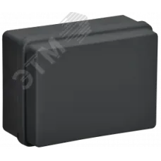 Коробка распаячная КМ41242 для открытой проводки  150х110х70мм IP55 10 гермовводов черная (RAL 9005)IEK