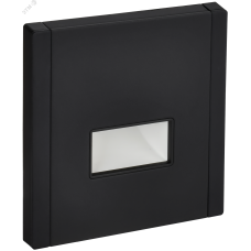 FORTE&PIANO Подсветка LED встраиваемая FP157M металл черный IEK