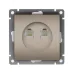 Розетка компьютерная двухместная UNIVersal серия Афина с/у, 1А, RJ45, шампань (еврослот), механизм Розетка компьютерная двухместная UNIVersal серия Афина с/у, 1А, RJ45, шампань (еврослот), механизм