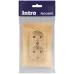 Розетка Intro Accent 6-205-11 2X2P+E Schuko, 16А-250В, IP20, СУ, AL/CU, сосна
