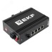 Коммутатор промышленный неуправляемый U-1GX/SFP-4GTP, 1 порт 1000Base-X SFP, 4 порта 10/100/1000Base-T(X) RJ45 c PoE, монтаж на динрейку TSX EKF