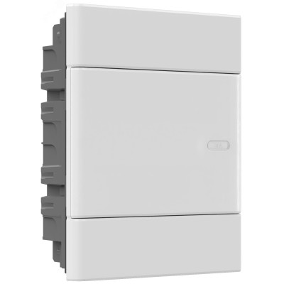 Корпус пластиковый встраиваемый TREND ЩРВ-П-24 IP40 белая крышка