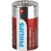"Батарейки Philips LR20P2B/51 ""D"" алкалиновые 2 шт. LR20-2BL Power (2/24/48/3360)"