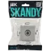 SKANDY Розетка TV проходная SK-A17S серебряный IEK