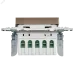 SKANDY Кнопка звонка с индикацией для отелей 10А SK-V17Sa песочный IEK