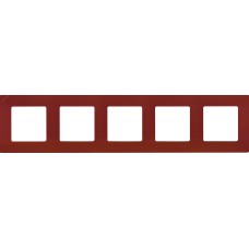 Рамка 5-местная какао ETIKA