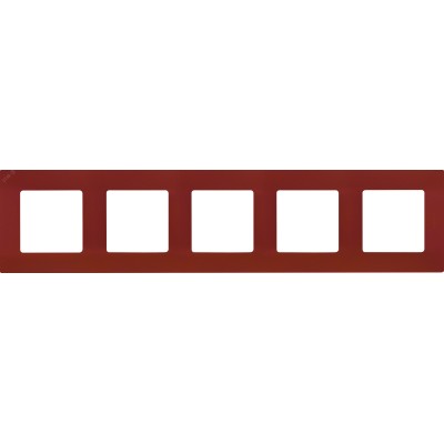 Рамка 5-местная какао ETIKA