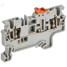 ARMAFIX Клемма пружинная с ножевым размыкателем CXK2.5 IEK