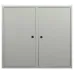 Корпус металлический навесной ЭРА ЩРН-72 2-х дверный (540х600х120) IP31 УХЛЗ серый