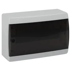Корпус пластиковый навесной ЭРА COMFORT ЩРН-П-12 IP41 прозрачная крышка белый