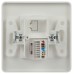 Розетка Intro Style 7-303-01 информационная RJ45, СУ, белый