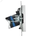 BRITE Розетка компьютерная RJ45 кат.5E РК10-БрАБ арктический белый IEK