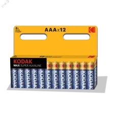 Батарейка LR03-12BL MAX SUPER Alkaline