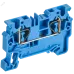 ARMAFIX Клемма пружинная CX4 BU 4мм2 проходная синяя IEK