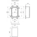 Корпус пластиковый ЭРА ЩМП-П (300х200х130) IP65 УХЛ1 прозрачная дверь серый