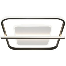 Светильник светодиодный потолочный ДПБ-107Вт 3000К/6000К Модерн Franco CLL-1 107W RC BK с ДУ