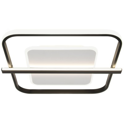 Светильник светодиодный потолочный ДПБ-107Вт 3000К/6000К Модерн Franco CLL-1 107W RC BK с ДУ