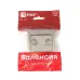 Валенсия лицевая панель розетки RJ-45 1-местная кашемир