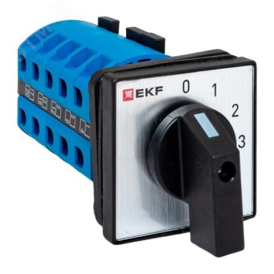Переключатель кулачковый ПК-1-103 25А 3P (0-1-2-3) IP65