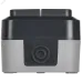 TORS Выключатель двухклавишный проходной 10А IP55 TS125 графит IEK