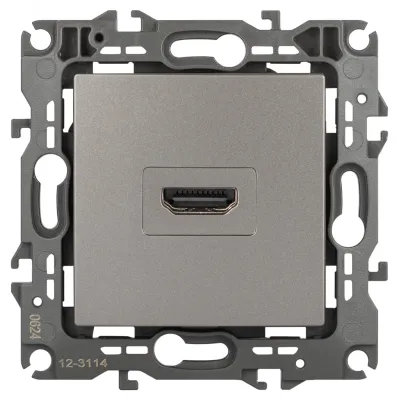 Розетка ЭРА Серия 12 12-3114-16 HDMI, титан