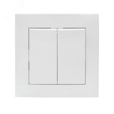 Валенсия выключатель 2-кл. 10А белый